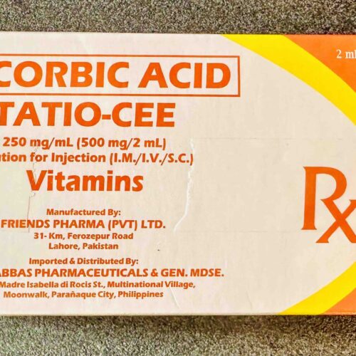 Vitamin C or Ascorbic Acid 500mg / 2mL