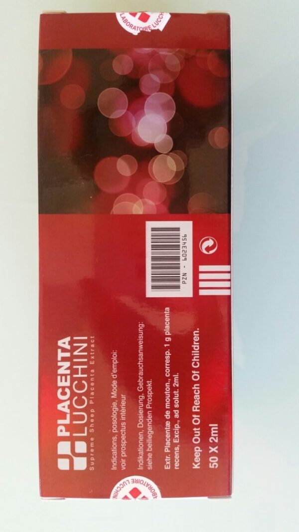LUCCHINI SHEEP PLACENTA 10 ampoules NO STOCK !!! - Image 7