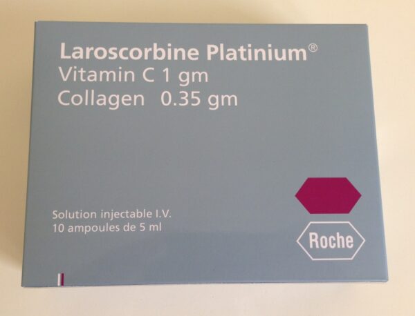 Laroscorbine Collagen Platinium by ROCHE (Vitamin C with Collagen)