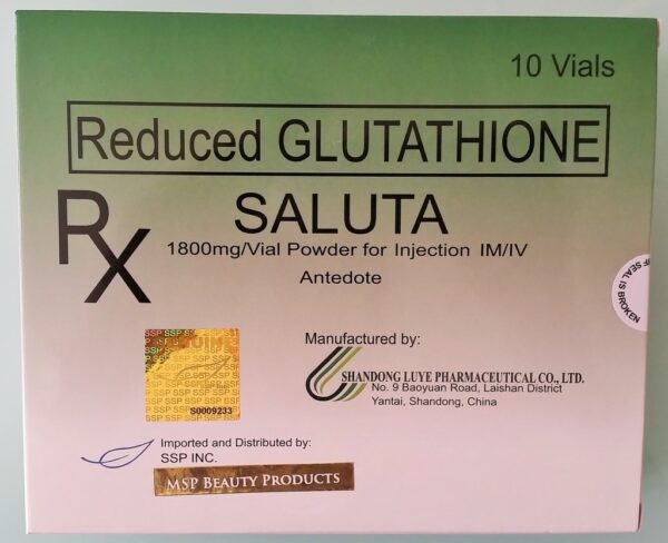 SALUTA GLUTATHIONE 1800mg - Image 2