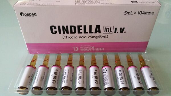 CINDELLA INJ. IV. THIOCTIC ACID 25mgt/5ml - Image 3