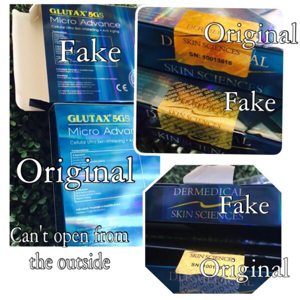 BEWARE ON FAKE GLUTAX 5GS MICRO ADVANCE !!! - Image 2