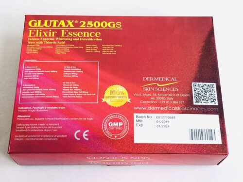 GLUTAX 2500GS ELIXIR ESSENCE 36PCS/BOX , ITALY - Image 5