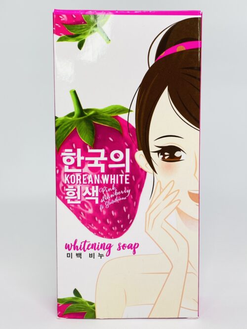 KOREAN WHITE WHITENING SOAP 90g X3pcs bar (270grams) - Image 2