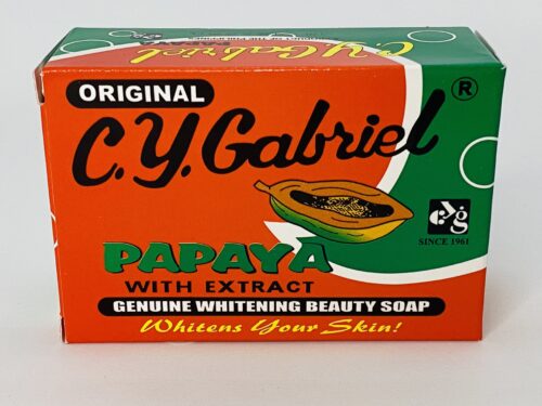 WHITENING BEAUTY SOAP WITH PAPAYA EXTRACT BY CY GABRIEL 135g - Image 2