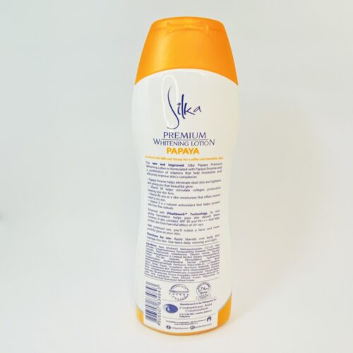 SILKA PREMIUM WHITENING LOTION (PAPAYA WITH MILK & HONEY) - Image 3