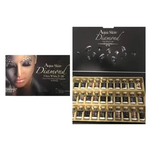 AQUA SKIN DIAMOND ULTRA WHITE F-30 FINEST ULTRA WHITENING GLUTATHIONE 30,000mg - Image 2