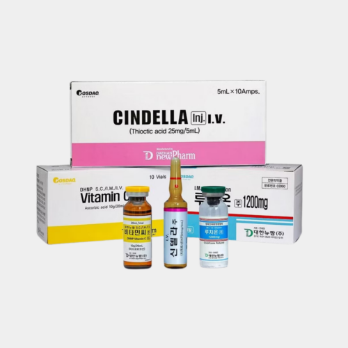 CINDELLA, LUTHIONE 1200MG, VITAMIN C TRIO SET