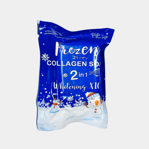 FROZEN COLLAGEN SOAP WITH WHITENING X10  2 IN 1