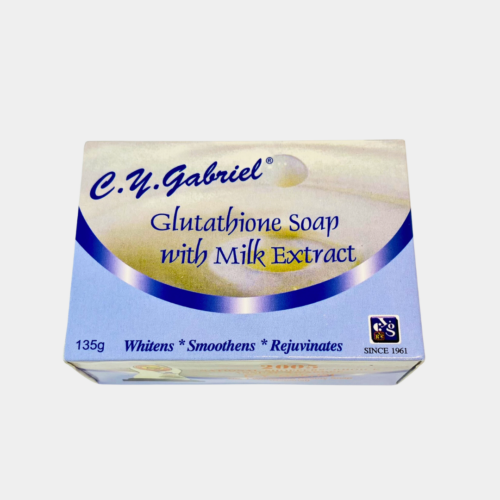 GLUTATHIONE SOAP WITH MILK EXTRACT BY CY GABRIEL