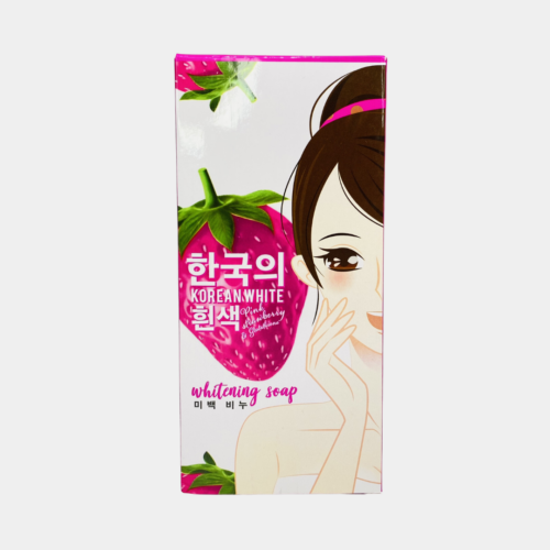 KOREAN WHITE WHITENING SOAP 90g X3pcs bar (270grams)