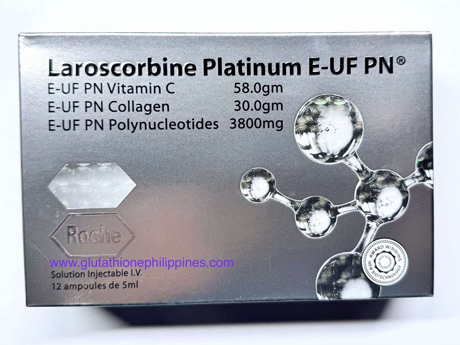 LAROSCORBINE PLATINUM E-UF PN 12AMPOULES BY ROCHE FRANCE - Image 3
