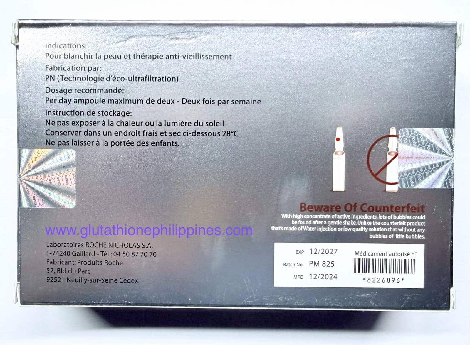 LAROSCORBINE PLATINUM E-UF PN 12AMPOULES BY ROCHE FRANCE - Image 4